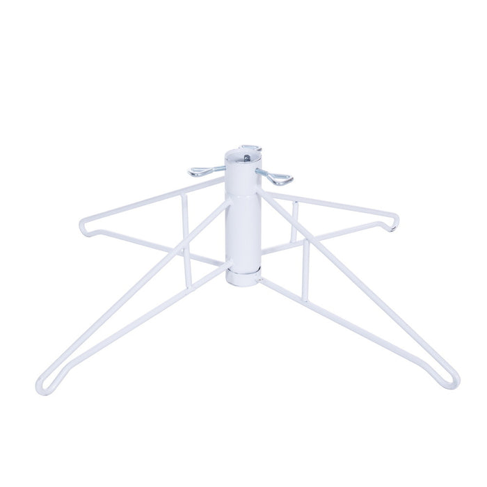 6'6"Hx32"W Pencil White Salem Pine Artificial Christmas Tree, Micro LED Pre-Lit (Multi-Mode) -White - A103266LEDCC