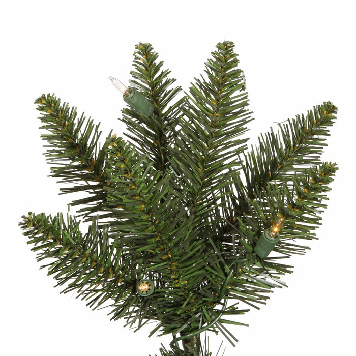 5'6"Hx18"W Pole Durham Pine Artificial Christmas Tree, Unlit -Green - A103655