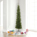 6'6"Hx20"W Pole Durham Pine Artificial Christmas Tree, Unlit -Green - A103665