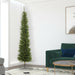 7'6"Hx23"W Pole Durham Pine Artificial Christmas Tree, Unlit -Green - A103675