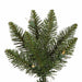 5'6"Hx18"W Pole Durham Pine Artificial Christmas Tree, LED Pre-Lit -Green - A103656LED