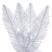 2'6"Hx17"W Pencil Sparkle White Spruce Artificial Christmas Tree, LED Pre-Lit -White - A104031LED