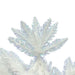 5'Hx25"W Pencil Sparkle White Spruce Artificial Christmas Tree, Unlit -White - A104050