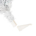 3'6"Hx26"W Sparkle White Spruce Artificial Christmas Tree, LED Pre-Lit -White - A104136LED