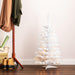 3'6"Hx26"W Sparkle White Spruce Artificial Christmas Tree, LED Pre-Lit -White - A104136LED