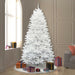 12'Hx72"W Sparkle White Spruce Artificial Christmas Tree, Unlit -White - A104190