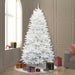 9'6"Hx64"W Sparkle White Spruce Artificial Christmas Tree, Unlit -White - A104185