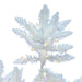 14'Hx88"W Sparkle White Spruce Artificial Christmas Tree, LED Pre-Lit -White - A104196LED