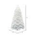 12'Hx72"W Sparkle White Spruce Artificial Christmas Tree, Unlit -White - A104190