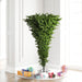 5'6"Hx38"W Upside-Down American Pine Artificial Christmas Tree, Unlit -Green - A107455