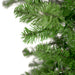 5'6"Hx38"W Upside-Down American Pine Artificial Christmas Tree, LED Pre-Lit (Multicolor) -Green - A107457LED