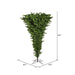 7'6"Hx60"W Upside-Down American Pine Artificial Christmas Tree, Unlit -Green - A107475