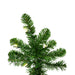 5'6"Hx38"W Upside-Down American Pine Artificial Christmas Tree, LED Pre-Lit -Green - A107456LED