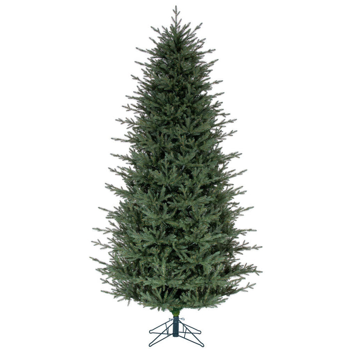 4'6"Hx38"W PE Slim Itasca Fraser Artificial Christmas Tree, Unlit -Green - A110245