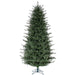 5'6"Hx52"W PE Slim Itasca Fraser Artificial Christmas Tree, Unlit -Green - A110255
