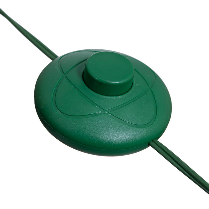 4'6"Hx38"W PE Slim Itasca Fraser Artificial Christmas Tree, Micro LED Pre-Lit (Multi-Mode) -Green - A110246LEDCC