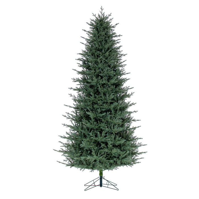 14'Hx88"W PE Slim Itasca Fraser Artificial Christmas Tree, Unlit -Green - A110295