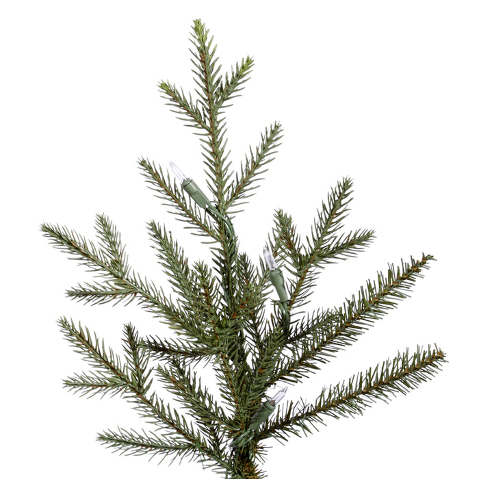 15'Hx110"W PE Itasca Fraser Artificial Christmas Tree, Unlit -Green - A110395