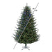 8'6"Hx70"W PE Itasca Fraser Artificial Christmas Tree, Micro LED Pre-Lit (Multi-Mode) -Green - A110381LEDCC