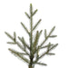 4'6"Hx41"W PE Itasca Fraser Artificial Christmas Tree, LED Pre-Lit -Green - A110346LED