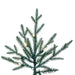 7'6"Hx64"W PE Itasca Fraser Artificial Christmas Tree, LED Pre-Lit -Green - A110376LED