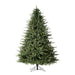 8'6"Hx70"W PE Itasca Fraser Artificial Christmas Tree, LED Pre-Lit -Green - A110381LED