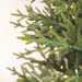 4'6"Hx41"W PE Itasca Fraser Artificial Christmas Tree, LED Pre-Lit -Green - A110346LED