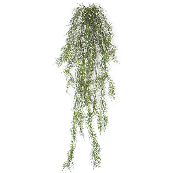 asparagus fern hanging plant 60" Outdoor UV-Proof Artificial Asparagus Fern Hanging Plant -Green (Pack of 6)