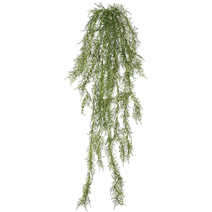 60" Outdoor UV-Proof Artificial Asparagus Fern Hanging Plant -Green (Pack of 6) - A110505