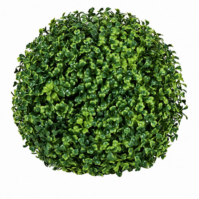 10" Outdoor UV-Proof Artificial Boxwood Ball Topiary -Green (Pack of 6) - A117010