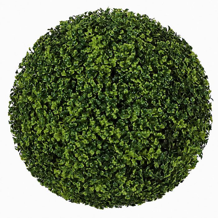 15" Outdoor UV-Proof Artificial Boxwood Ball Topiary -Green (Pack of 2) - A117015