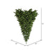 6'Hx61"W Hanging Upside-Down Half-Tree/Wall American Pine Artificial Christmas Tree, Unlit -Green - A117425