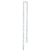 6'Hx61"W Hanging Upside-Down Half-Tree/Wall American Pine Artificial Christmas Tree, Unlit -Green - A117425