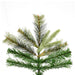 6'6"Hx42"W PE Slim Cashmere Pine Artificial Christmas Tree, Unlit -Green - A118165
