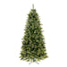 9'6"Hx54"W PE Slim Cashmere Pine Artificial Christmas Tree, Unlit -Green - A118185
