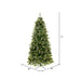 7'6"Hx46"W PE Slim Cashmere Pine Artificial Christmas Tree, Unlit -Green - A118175