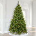 5'6"Hx43"W PE Cashmere Pine Artificial Christmas Tree, Unlit -Green - A118255