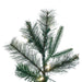 3'Hx29"W PE Cashmere Pine Artificial Christmas Tree, LED Pre-Lit -Green - A118231LED