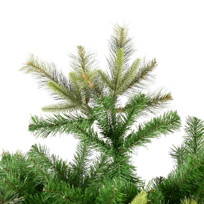 12'Hx66"W PE Slim Cashmere Pine Artificial Christmas Tree, Unlit -Green - A118190