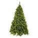 15'Hx80"W PE Slim Cashmere Pine Artificial Christmas Tree, LED Pre-Lit -Green - A118196LED