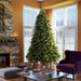 12'Hx85"W PE Cashmere Pine Artificial Christmas Tree, Unlit -Green - A118290