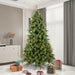8'6"Hx61"W PE Cashmere Pine Artificial Christmas Tree, Unlit -Green - A118280