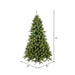 12'Hx85"W PE Cashmere Pine Artificial Christmas Tree, Unlit -Green - A118290