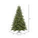 5'6"Hx41"W PE King Spruce Artificial Christmas Tree, LED Pre-Lit (Multicolor) -Green - A124457LED