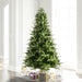 6'6"Hx47"W PE King Spruce Artificial Christmas Tree, Unlit -Green - A124465
