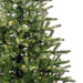 6'6"Hx47"W PE King Spruce Artificial Christmas Tree, LED Pre-Lit -Green - A124466LED
