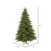 6'6"Hx47"W PE King Spruce Artificial Christmas Tree, LED Pre-Lit -Green - A124466LED