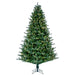 14'Hx95"W PE King Spruce Artificial Christmas Tree, LED Pre-Lit -Green - A124496LED