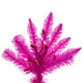 10'Hx50"W Fir Artificial Christmas Tree, LED Pre-Lit (Pink) -Hot Pink - A243786LED