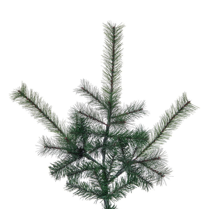 9'Hx79"W Lodge Pole Pine Artificial Christmas Tree, Unlit -Green - A250680